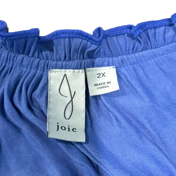 EUC Joie Royal Blue sleeveless Flowy top Size 2X - Picture 4 of 5